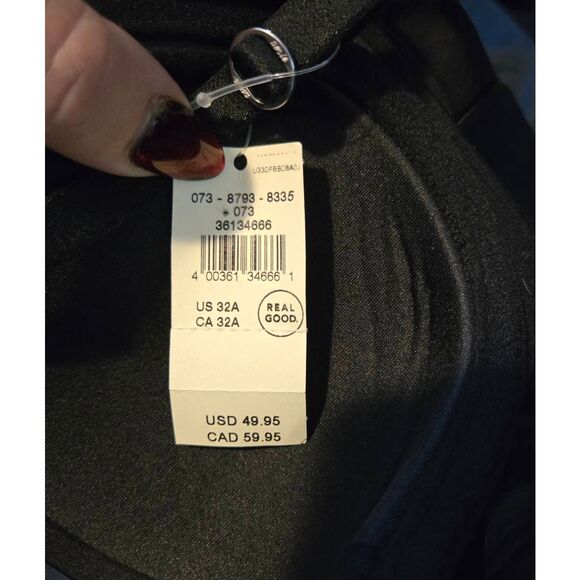 Aerie Sunnie Strapless Bra Size 32A Black Removable Straps - Picture 6 of 6